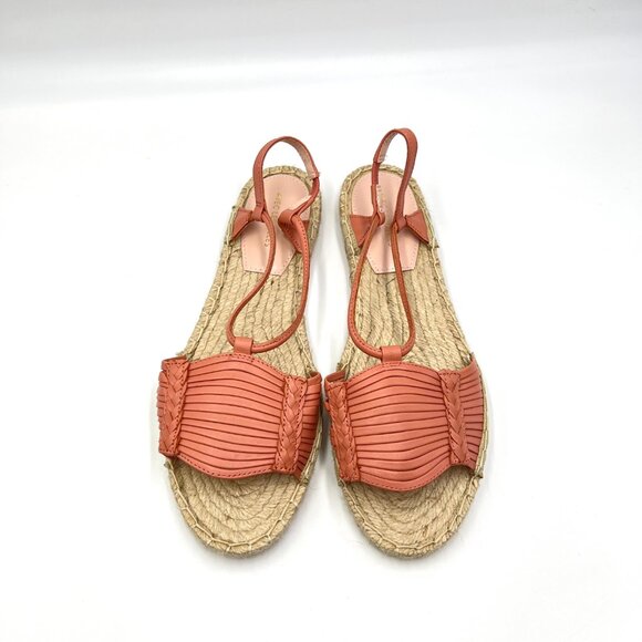 Avec Les Filles Womens Size 8M Pink Flats Espadrilles Sandals Shoes - Picture 3 of 12